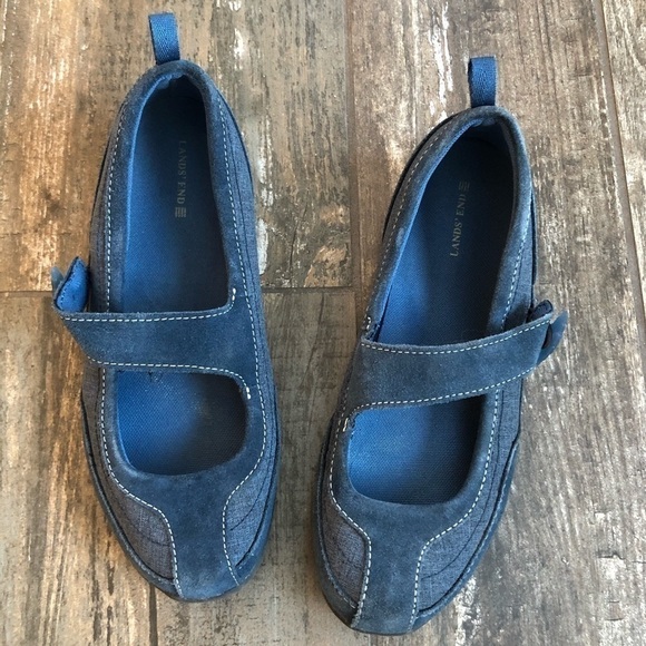 LANDS’ End women’s comfort Mary Jane flats size 6 - Picture 2 of 9